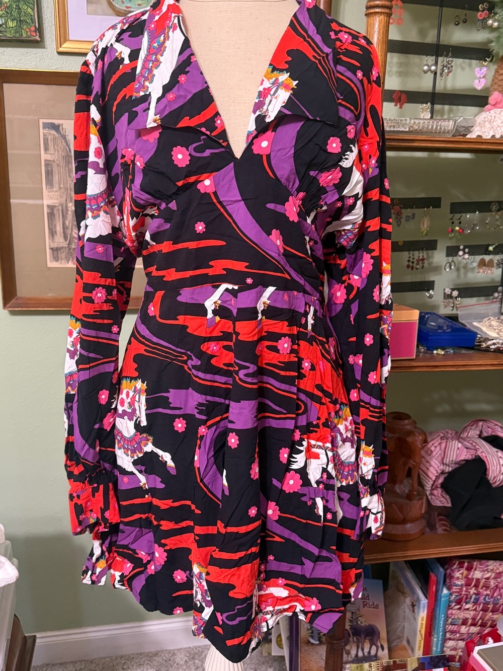 Size 20 Babe Long sleeve mini dress